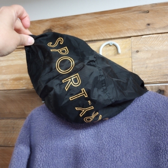 10.DEEP Vctry Sprts Out of Bounds Storm Fleece Color Block Quarter Zip Pullover - Picture 8 of 9